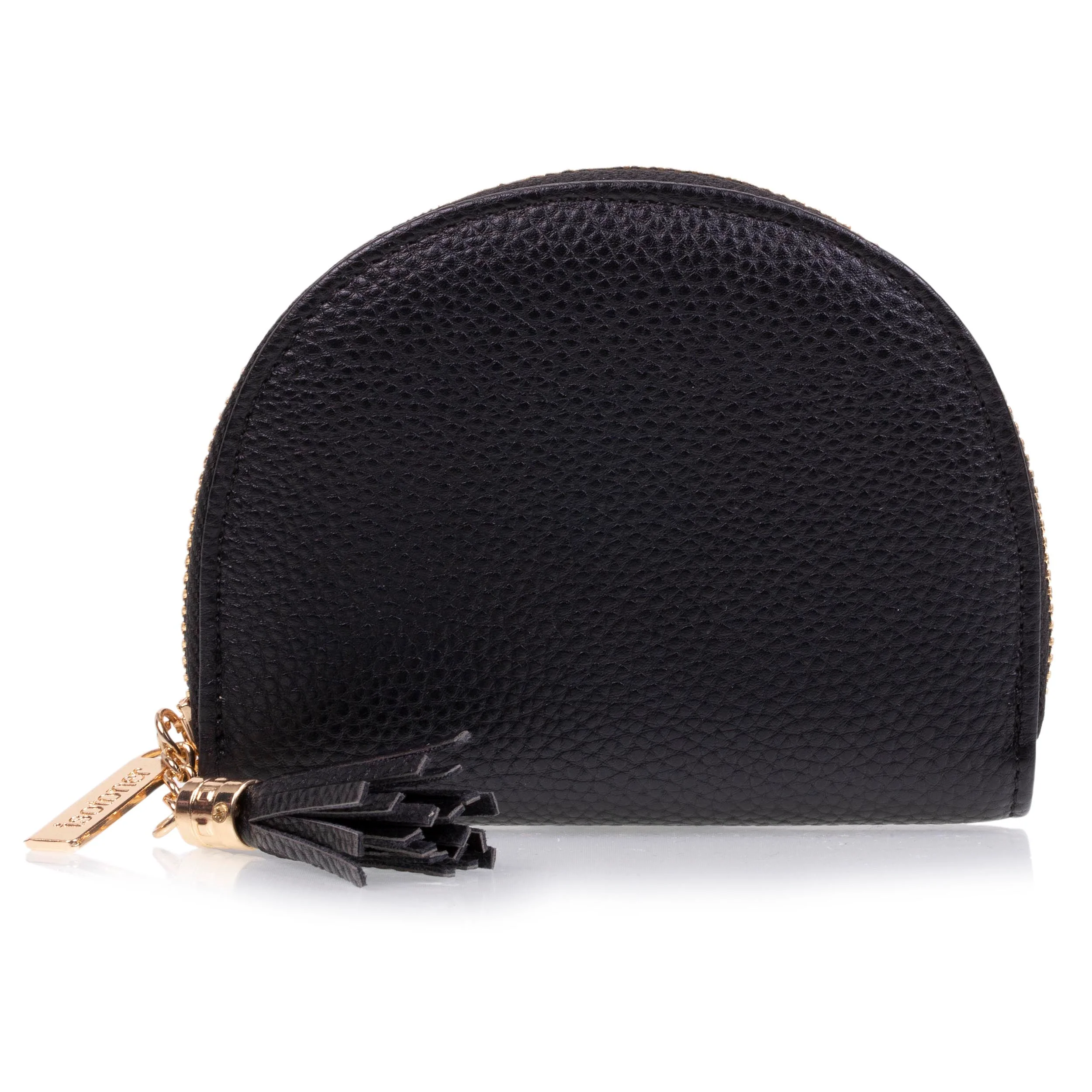 Porte-monnaie demi-lune Femme Noir