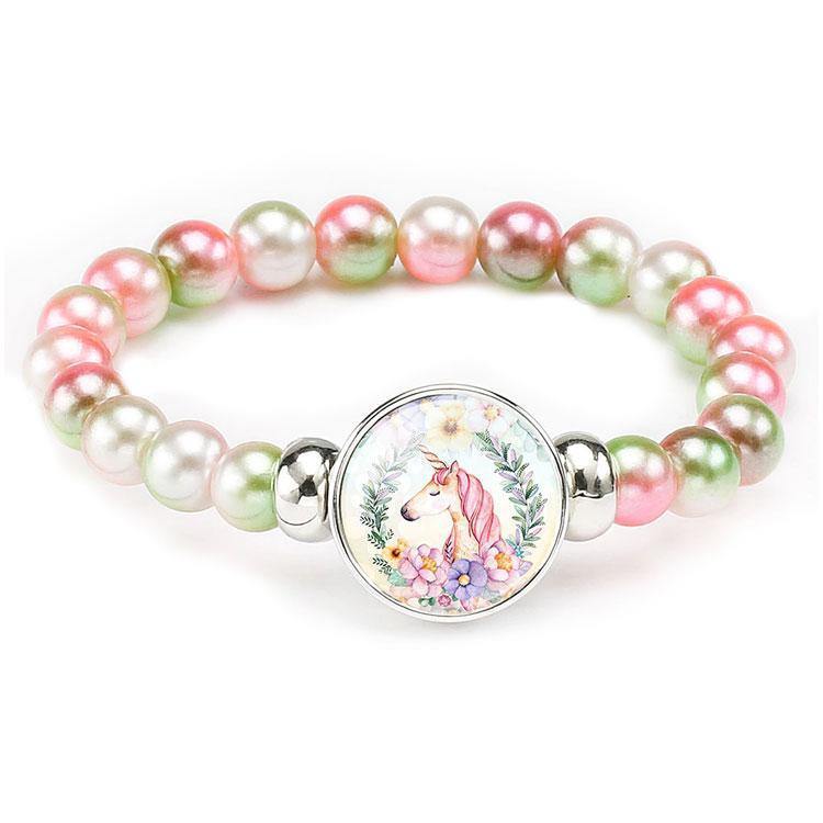 Bracelet Licorne Perles